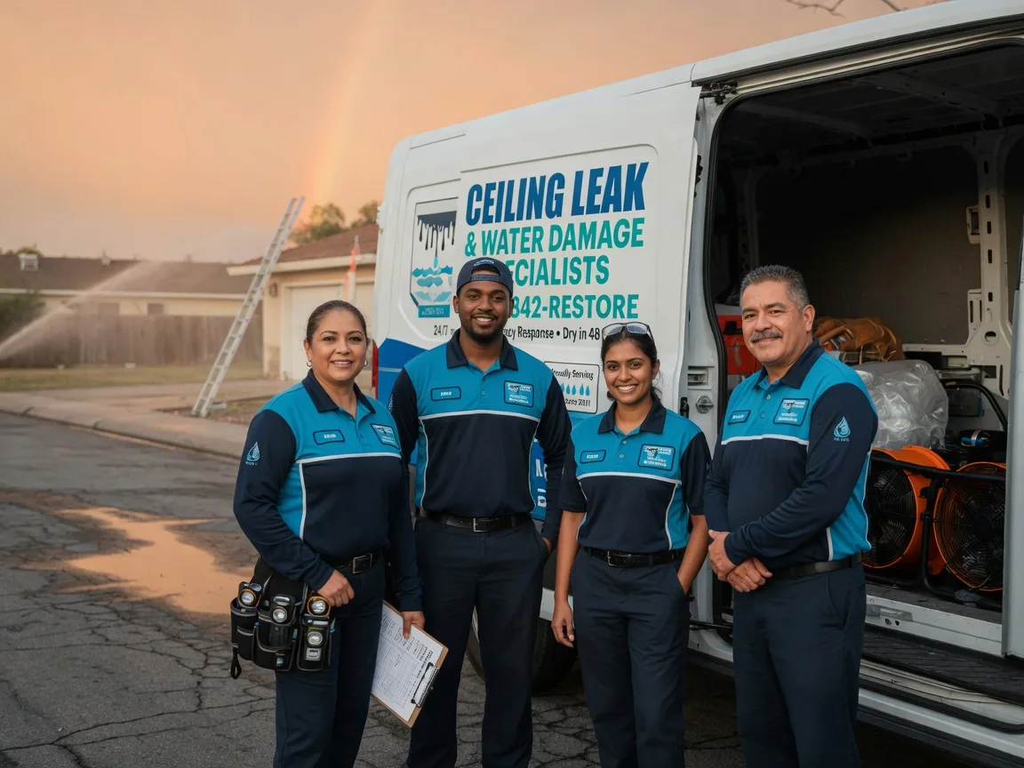Ceiling Leak Cleanup company in Cooksville, IL